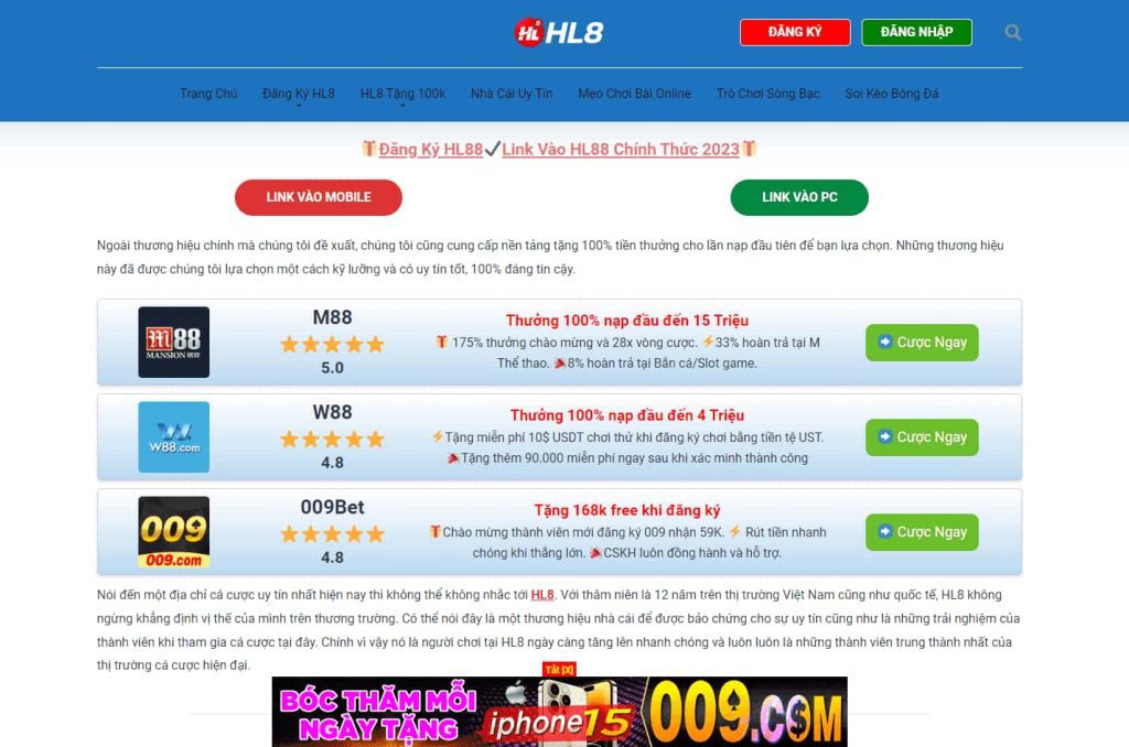 Cá cược Fifa online HL8